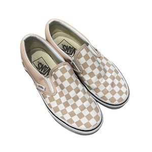 Vans Checked Slip Ons